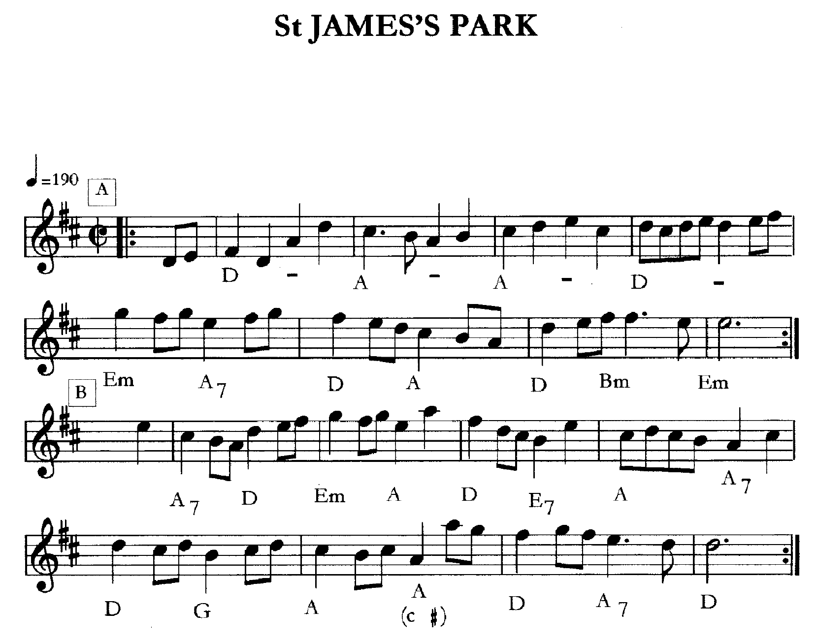 St James's Park (music)